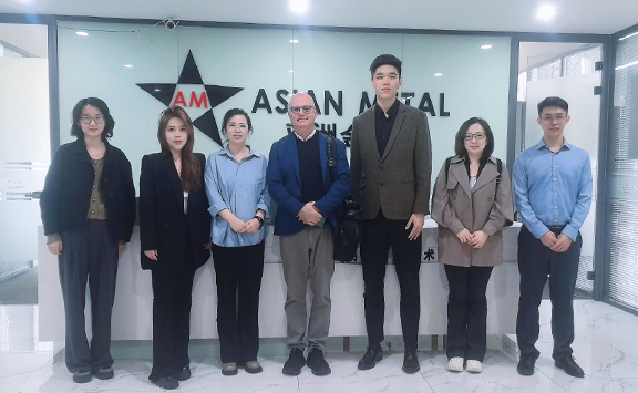 Asian Metal Scandinavian Steel AB visits Asian Metal